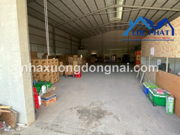 Cho thuê nhà xường 1.500m2 mặt tiền đường nhựa xã Long Đức Long Thành Đồng Nai.